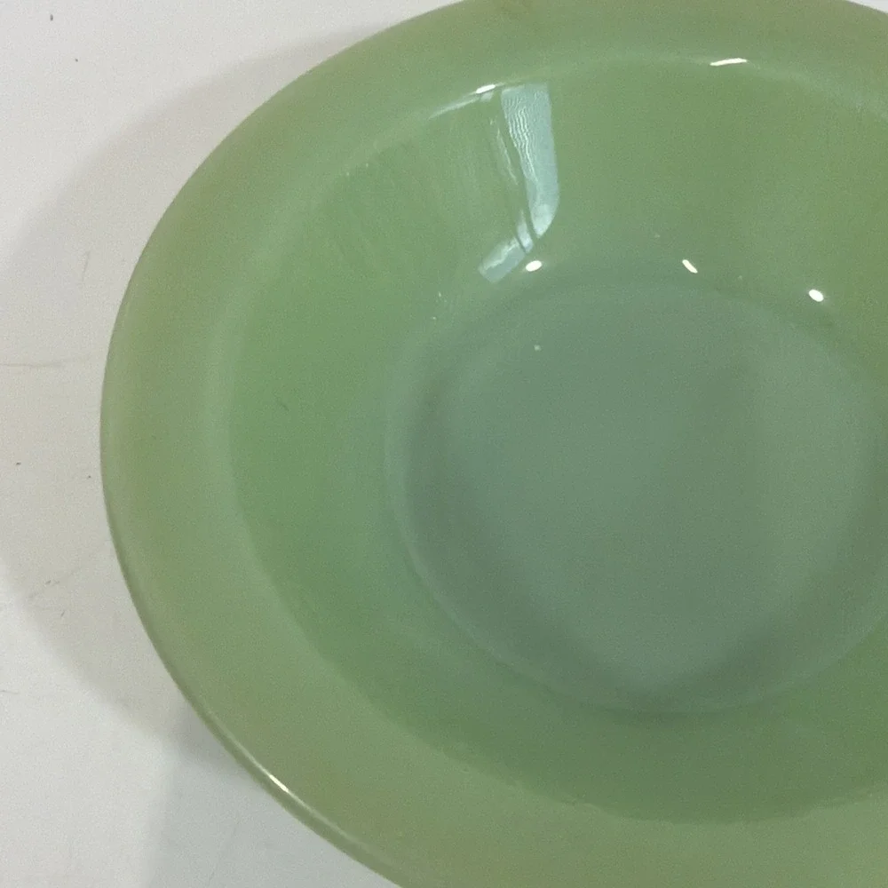 Vintage Jadeite Fireking Bowl Cereal Salad 6
